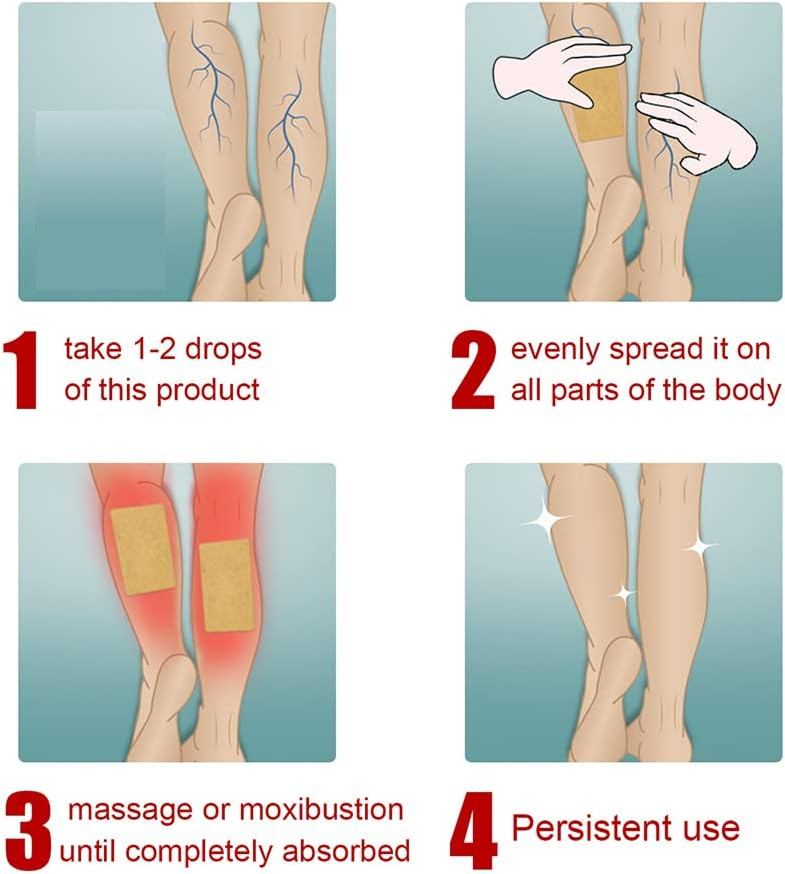 ZENORIA Anti Varicose Vein Soothing Leg Patch