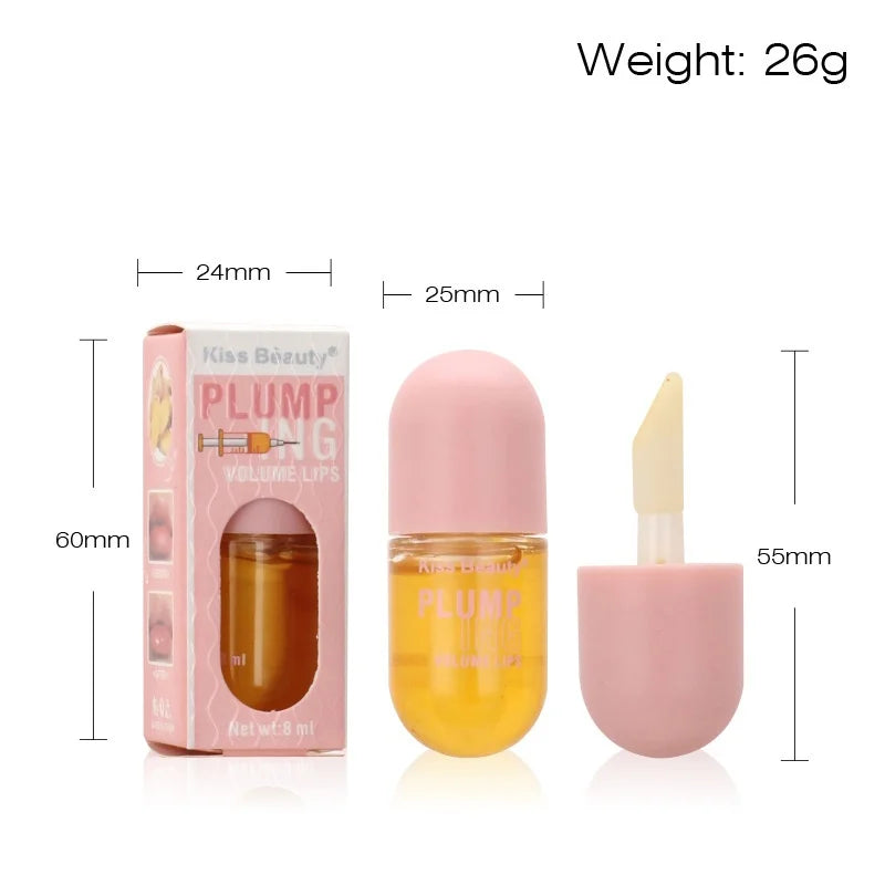 Long-Lasting Lip Plumper Oil – Instant Volume & Shine