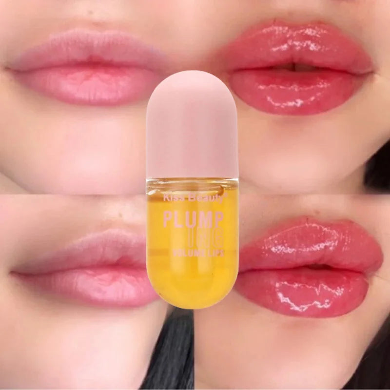 Long-Lasting Lip Plumper Oil – Instant Volume & Shine