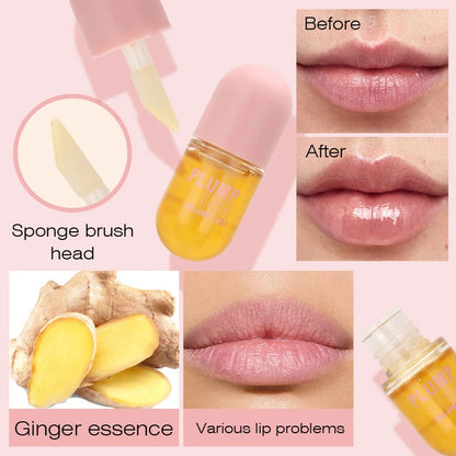 Long-Lasting Lip Plumper Oil – Instant Volume & Shine