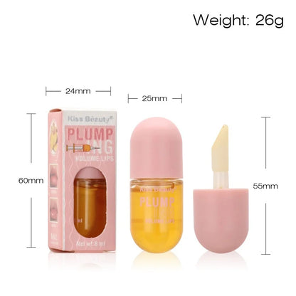 Long-Lasting Lip Plumper Oil – Instant Volume & Shine